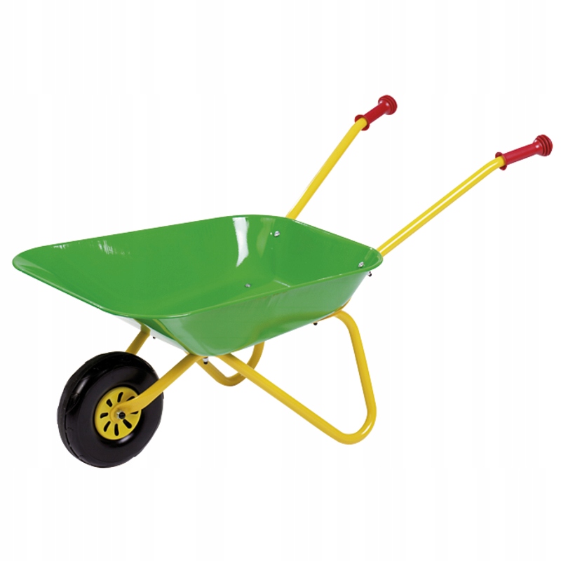 Rolly Toys zelený kovový záhradný fúrik